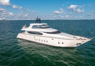 Dominic Charter Yacht at Palm Beach Boat Show 2022
