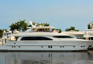 Bad Daddy Charter Yacht at Palm Beach International Boat Show 2024