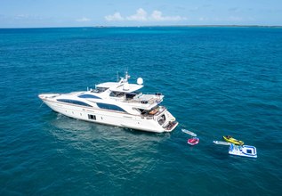 Insieme Charter Yacht at Fort Lauderdale Boat Show 2019 (FLIBS)
