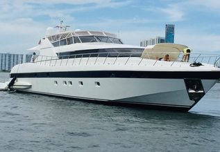 Adona Charter Yacht at Fort Lauderdale Boat Show 2015