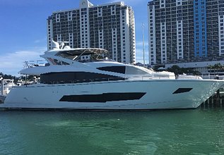 Cool Change Charter Yacht at Miami Yacht Show 2020