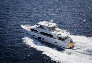 Aries2 Charter Yacht at Palm Beach Boat Show 2023