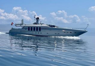 Not Guilty III Charter Yacht at Mediterranean Yacht Show (MEDYS)