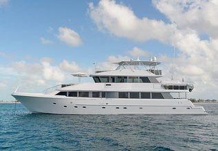 Hello Dolly VII Charter Yacht at Fort Lauderdale Boat Show 2016