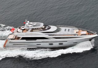 Santorini Charter Yacht at Mediterranean Yacht Show 2022