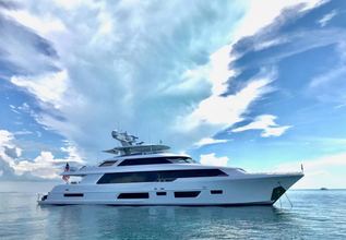 Milagros Charter Yacht at Palm Beach Boat Show 2022