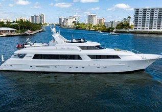 Three Blessings Charter Yacht at Fort Lauderdale Boat Show 2019 (FLIBS)