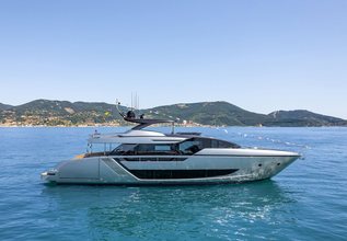 Riva 82 Diva Charter Yacht at Cannes Yachting Festival 2023
