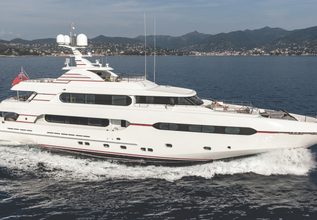 Audaces Charter Yacht at Fort Lauderdale Boat Show 2017