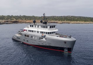 Audace Charter Yacht at Monaco Yacht Show 2022
