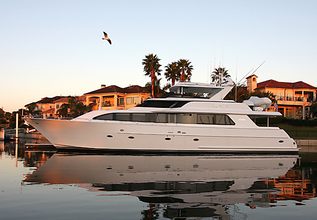 My Girl Charter Yacht at Palm Beach Boat Show 2023