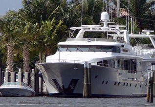 Waterford Charter Yacht at Palm Beach Boat Show 2014