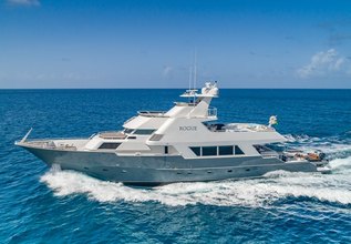 Rogue Charter Yacht at Fort Lauderdale Boat Show 2019 (FLIBS)