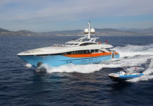 Aurelia Charter Yacht at Monaco Grand Prix 2014