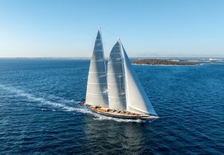 Meteor Charter Yacht at St. Barth's Bucket Regatta 2015