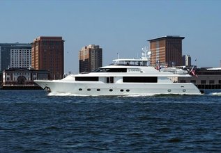 Ad Lib Charter Yacht at Palm Beach International Boat Show 2024