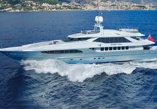 Sweet Doll Charter Yacht at Antibes Yacht Show 2014