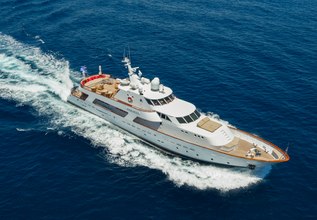 Parvati Charter Yacht at Monaco Yacht Show 2015