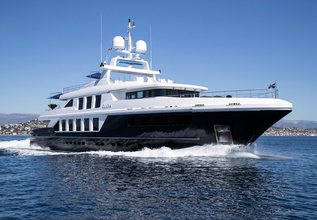 Timbuktu Charter Yacht at The Mediterranean Yacht Show 2022