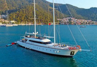 Queen of Makri Charter Yacht at TYBA Yacht Charter Show 2023
