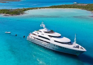 Lady Beth Charter Yacht at Fort Lauderdale Boat Show 2014