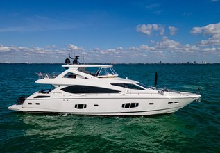 Mozz II Charter Yacht at Palm Beach Boat Show 2022