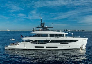 Kings Lair Charter Yacht at Miami International Boat Show 2024