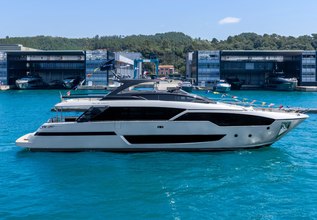 Riva 96’ Argo Super / 01 Charter Yacht at Cannes Yachting Festival 2026