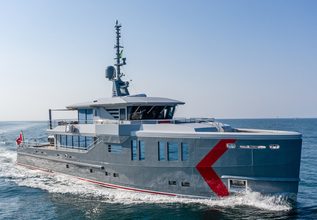 Atom Charter Yacht at Monaco Yacht Show 2021