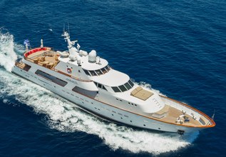 Parvati Charter Yacht at Monaco Yacht Show 2015
