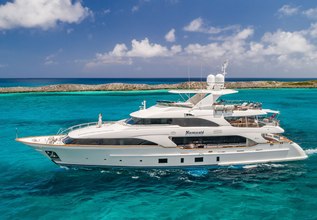 Namaste Charter Yacht at Palm Beach Boat Show 2022