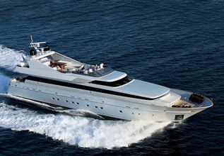 Kintaro Charter Yacht at Mediterranean Yacht Show 2022