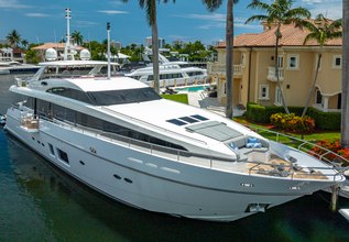 Beachfront II Charter Yacht at Fort Lauderdale International Boat Show (FLIBS) 2023