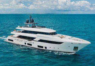Eros Charter Yacht at Palm Beach Boat Show 2022