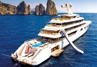 Aquarius Charter Yacht at Monaco Yacht Show 2017