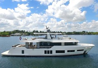 Cyra Charter Yacht at Fort Lauderdale Boat Show 2019 (FLIBS)