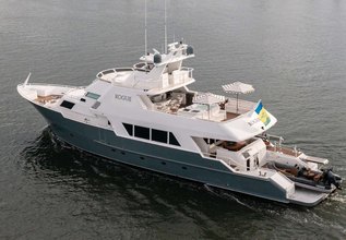 Rogue Charter Yacht at Fort Lauderdale Boat Show 2019 (FLIBS)