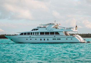 Beachfront Charter Yacht at Palm Beach International Boat Show 2025