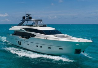 Chony Charter Yacht at Palm Beach Boat Show 2022