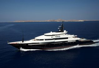 Alfa Nero Charter Yacht at Dubai Boat Show 2013