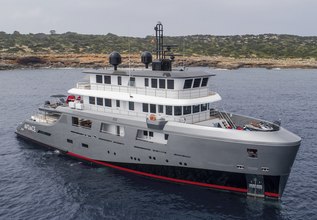 Audace Charter Yacht at Monaco Yacht Show 2022