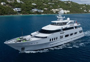 Never Enough Charter Yacht at Fort Lauderdale International Boat Show (FLIBS) 2021