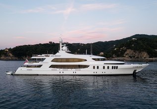 Skyfall Charter Yacht at Palm Beach Boat Show 2017