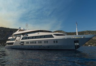 Serenity Charter Yacht at East Med Yacht Show 2018