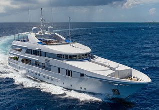 Lady Guinevere Charter Yacht at Fort Lauderdale International Boat Show (FLIBS) 2024