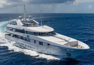 Star Diamond Charter Yacht at Fort Lauderdale Boat Show 2019 (FLIBS)