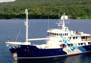 Dardanella Charter Yacht at Palm Beach International Boat Show 2024