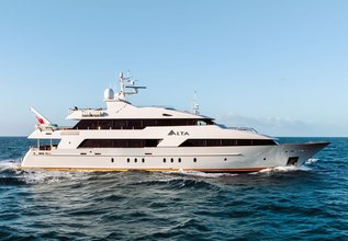 Alta Charter Yacht at Palm Beach Boat Show 2016