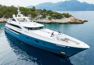 Turquoise Charter Yacht at Monaco Yacht Show 2015