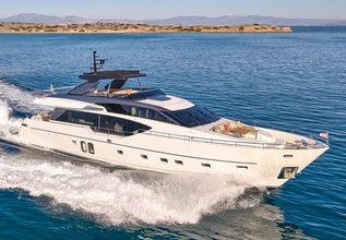 Akasti Charter Yacht at Mediterranean Yacht Show (MEDYS) 2025